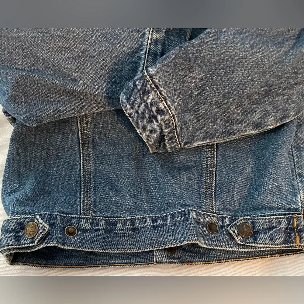 Faded Glory Infant 18 months Jean Jacket Used - Picture 5 of 8